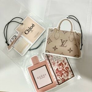 Designer inspired air freshies set of 3